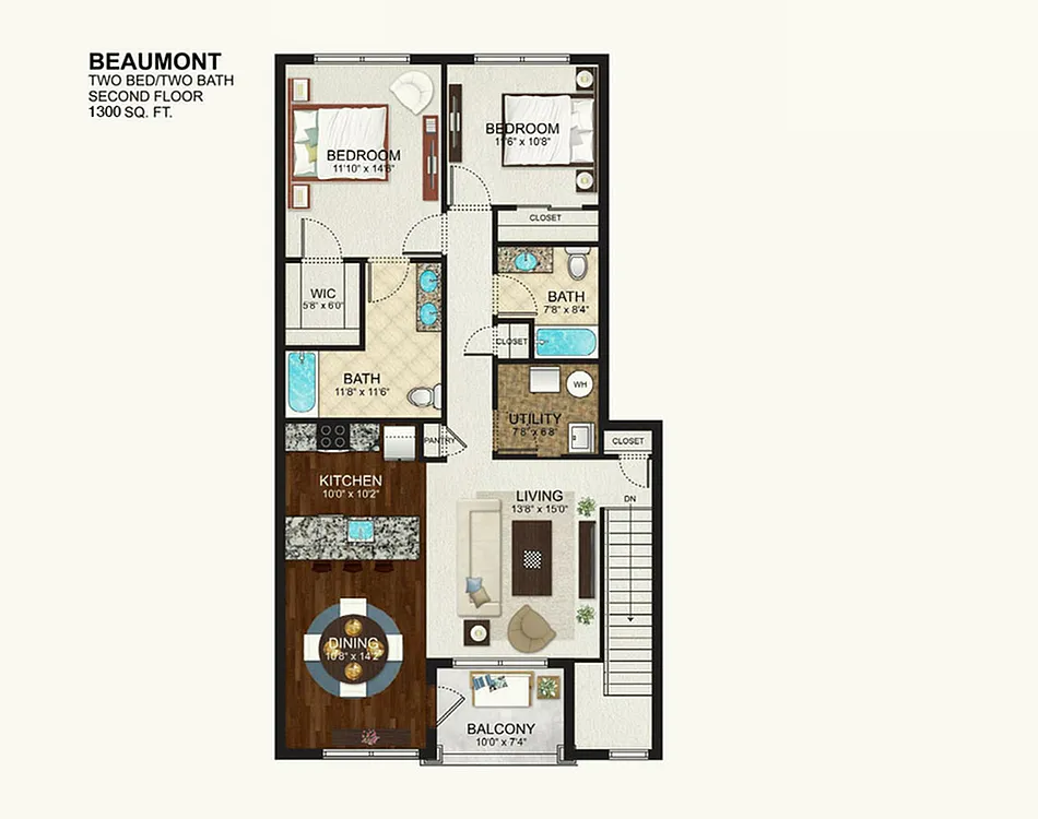 Floor plan Beaumont