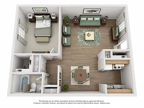 Floor plan Aspen Somerset