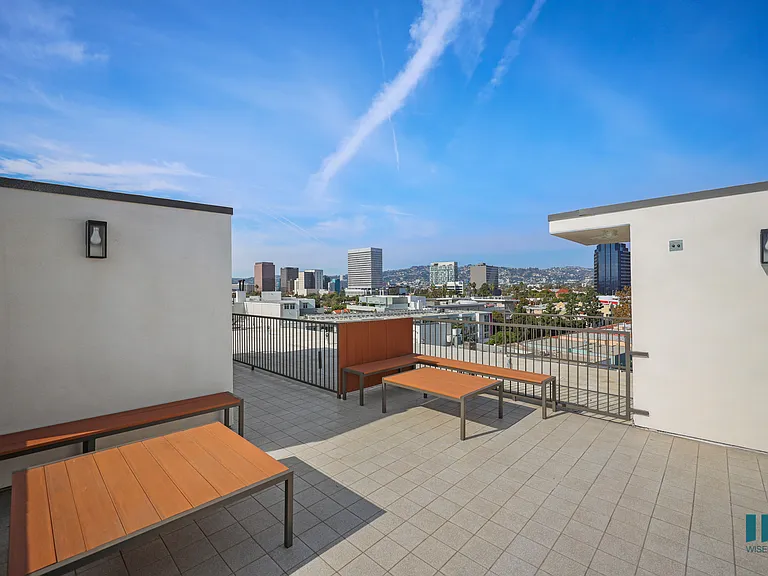 Rooftop Deck with Seating Area