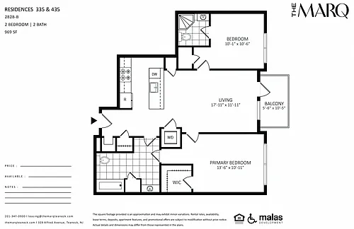 Floor plan 2B2B-B