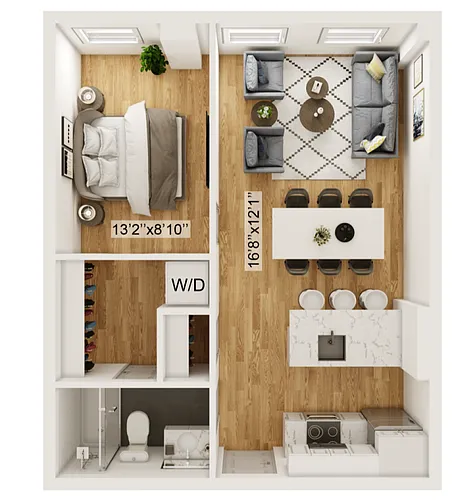 Floor plan Marshall