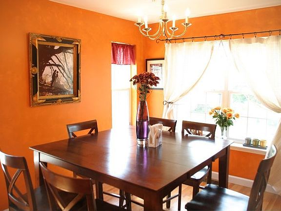 Dining Room with beautiful sunsets