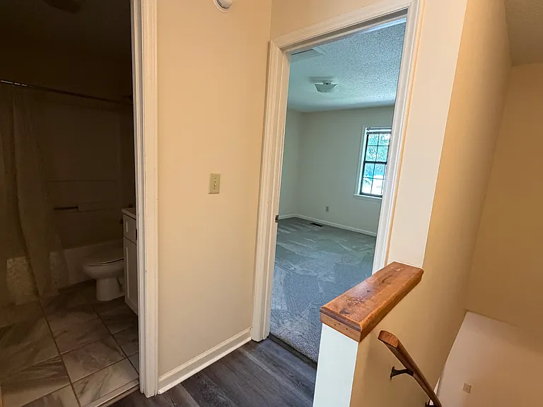 bedroom 2 (rear) and upstairs bathroom