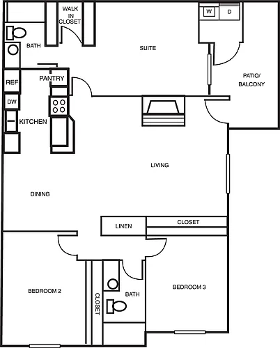 Floor plan Palomar