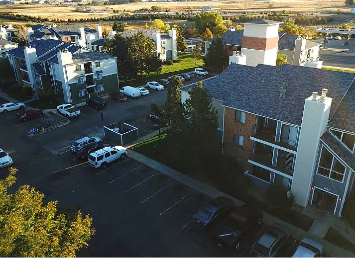 A property view of Horizon East Apartments in Aurora, Colorado