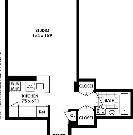 2nd image of 442 W 57th St APT 1A