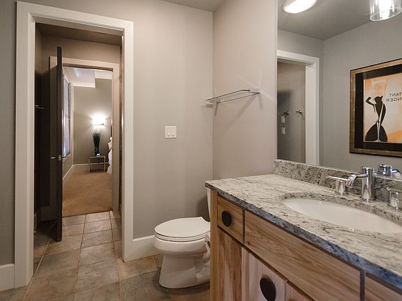 Lower level bathroom