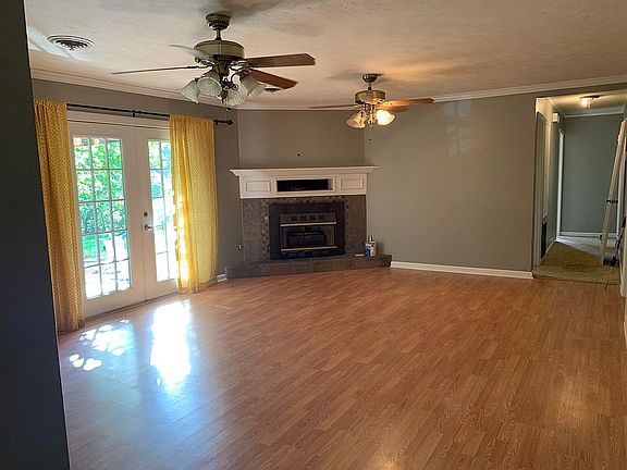 Living Room with gas fire