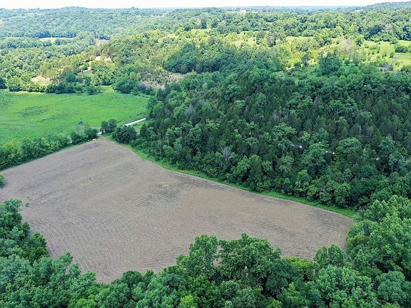 Drone shot from the south boundary looking to the north