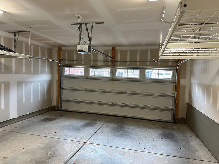 2 Car Garage with Storage on both sides