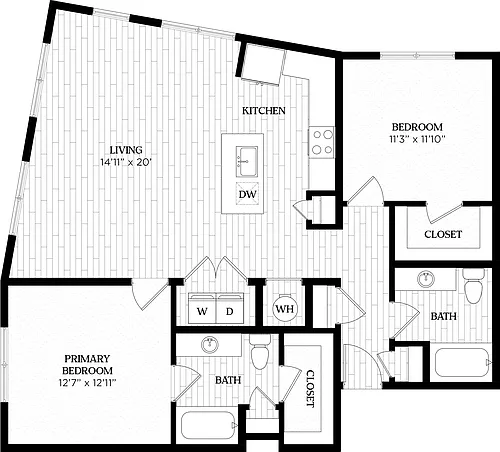 Floor plan B6