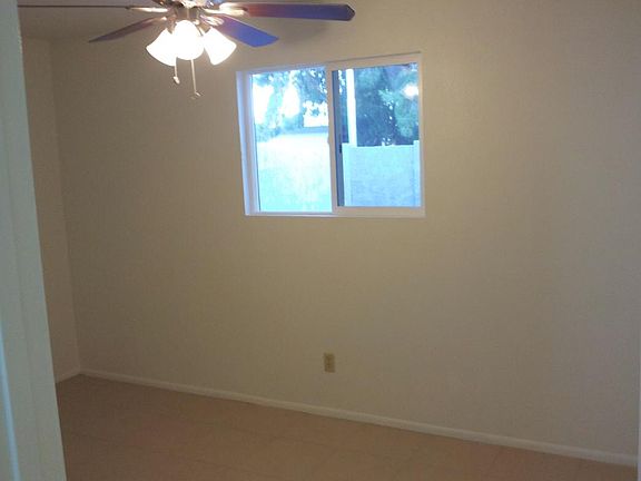 front bedroom facing patio
