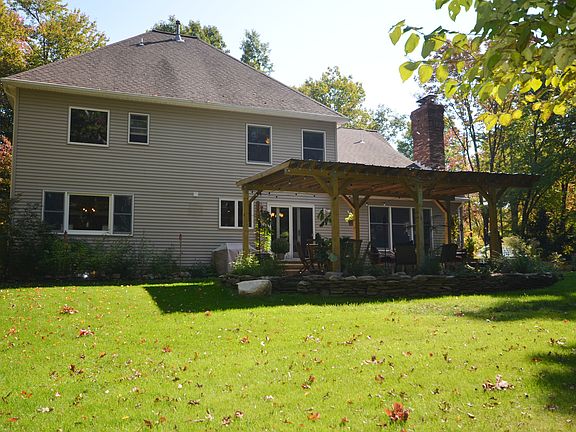 Beautiful Backyard paver Patio with Covering 