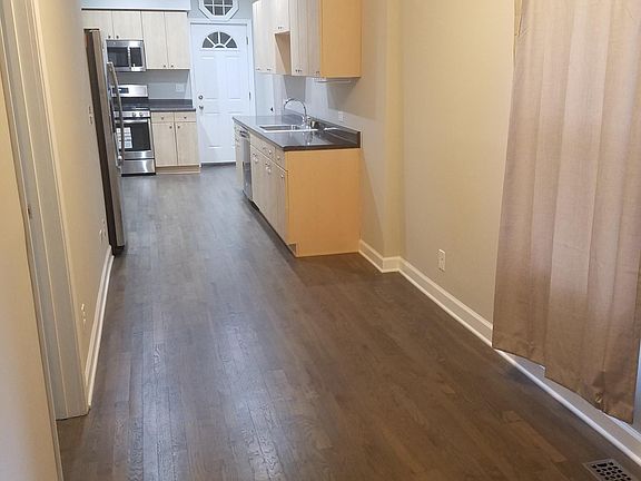 DINING ROOM, KITCHEN, FACING SOUTH