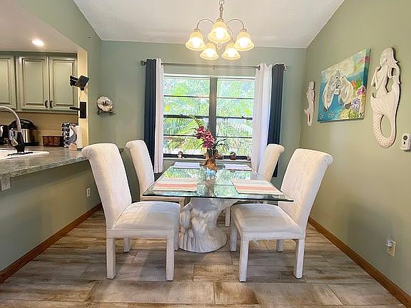 Dining room- furnished!