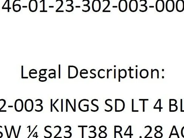 LOT 4 Sanders St, Michigan City, IN 46360
