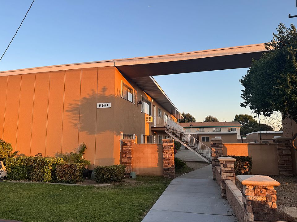 Front of building.