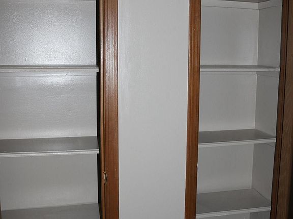 Hallway storage.