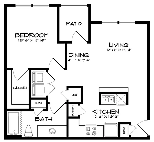Floor plan A1
