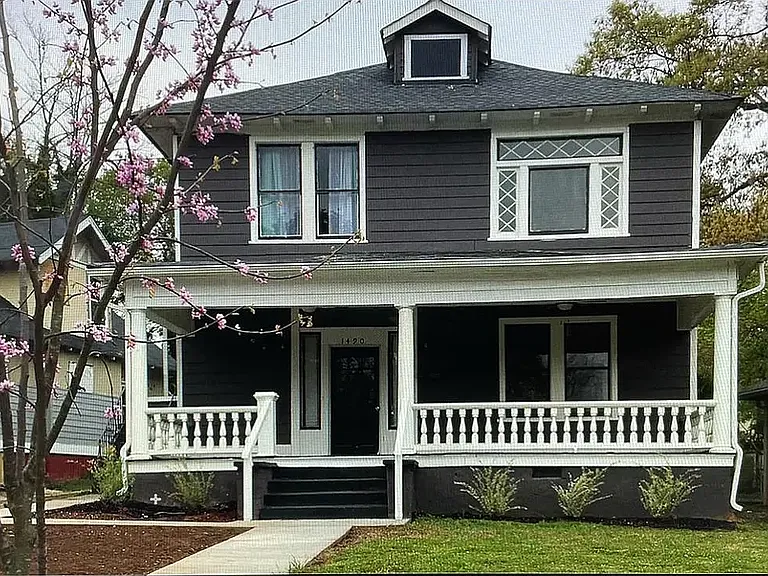 What a presence - huge front porch and use of backyard