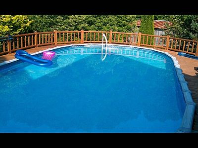 Pool liner replaced 2017.