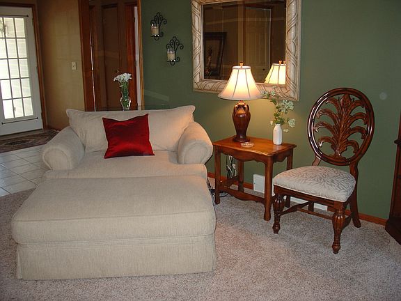 Open floor plan allows for various placement options for furniture