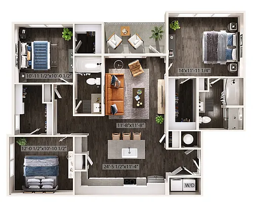 Floor plan Chestnut