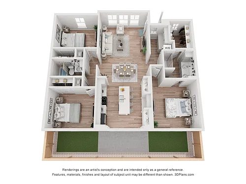 Floor plan C1