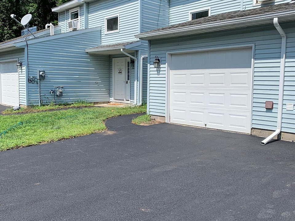 view of the garage