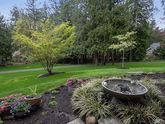 View from front door looking across expansive lawns