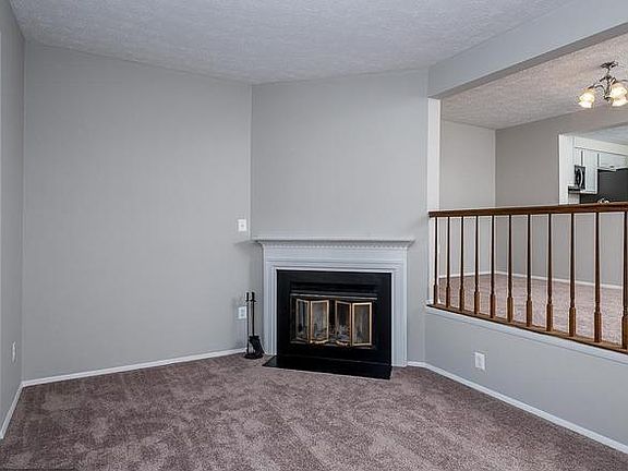 Living Room with fire place