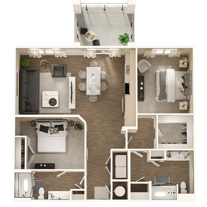 Floor plan B1