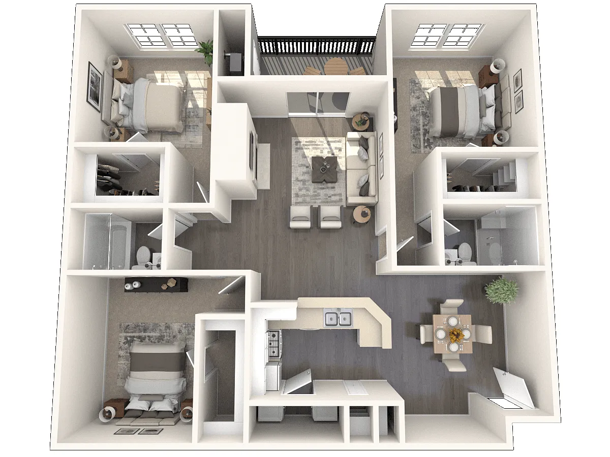 Floor plan Fisher