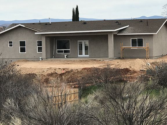 Rear view of house