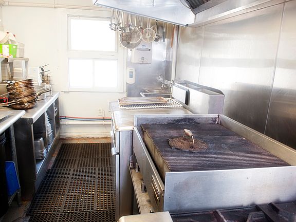 Full commercial kitchen