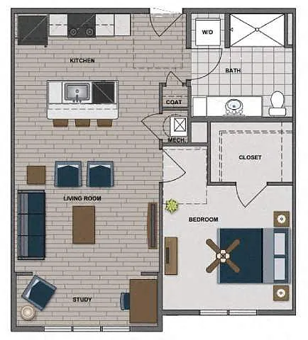 Floor plan Ford