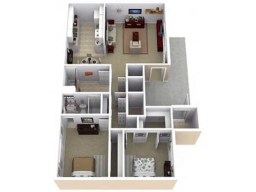 Floor plan Lucera Deluxe 2