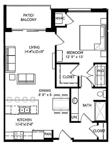 Floor plan A8
