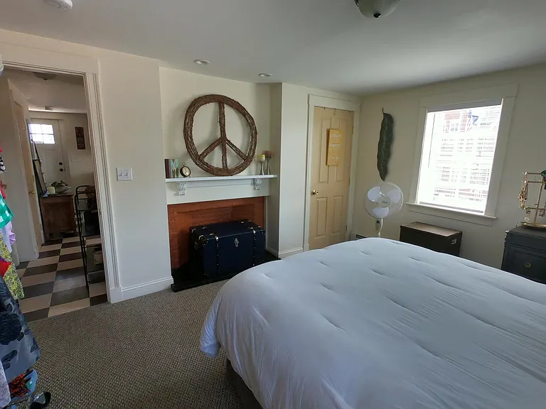 Bedroom (shown prior to recent repainting).