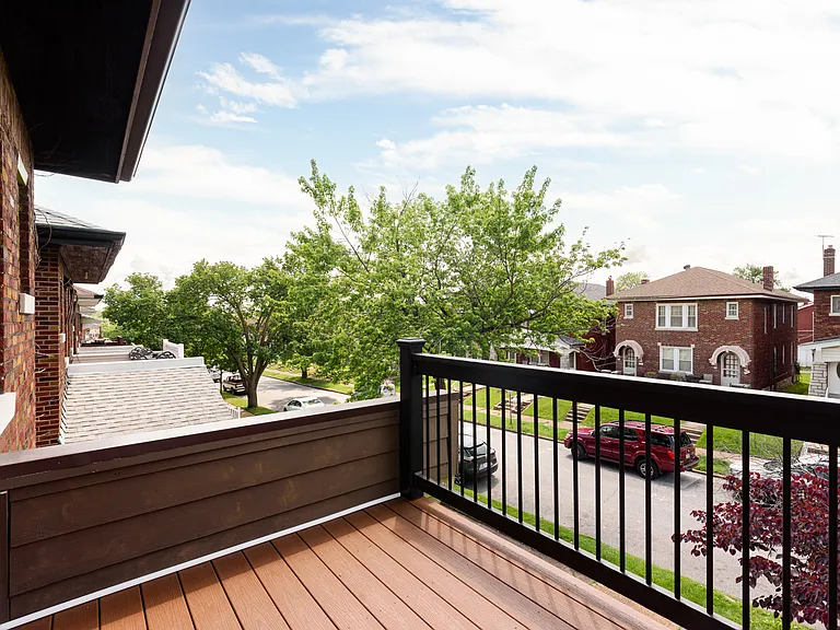 Front Balcony space for two chairs