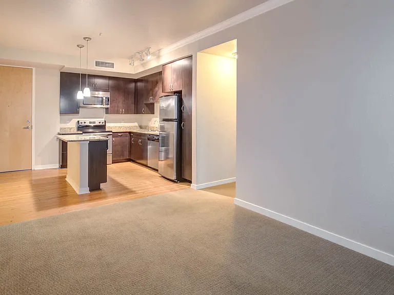 Carpeted Living Room