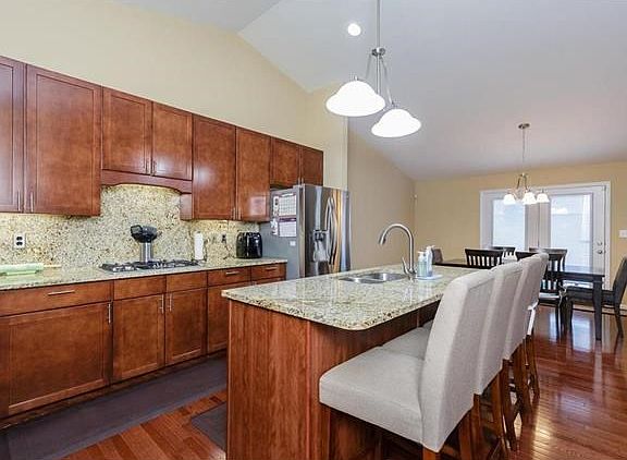 Kitchen with Large Island and Breakfast Bar