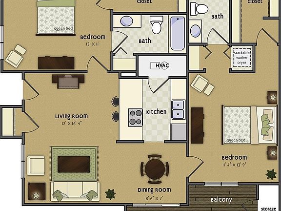 2nd image of 3117 Comstock Ave APT 4