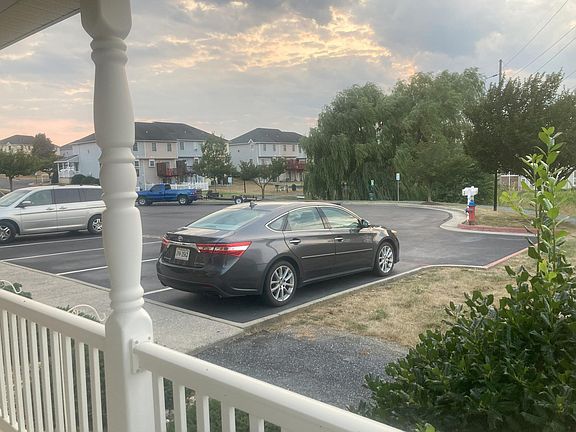 View from the front of the townhouse.