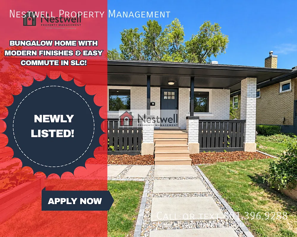 Bungalow home with modern finishes & easy commute in SLC! — Photo 1