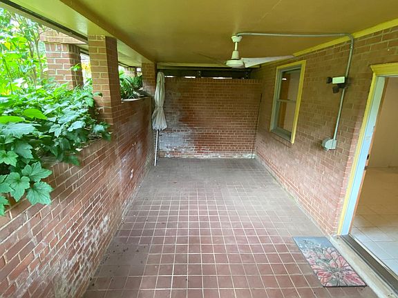 Private patio