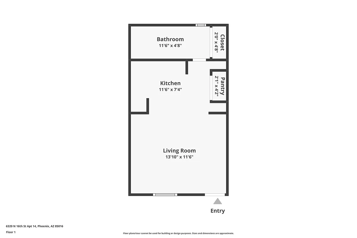 Floor plan Studio