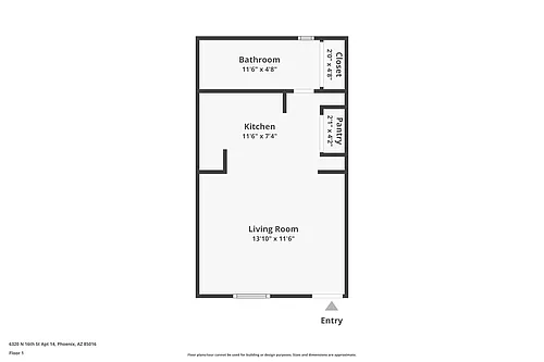 Floor plan Studio