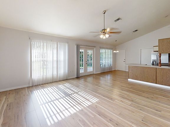 Family room adjacent to eat-in kitchen