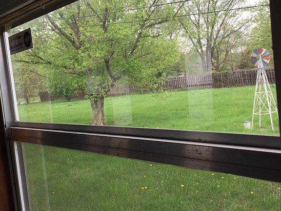 Outside View from Kitchen Window above kitchen sink